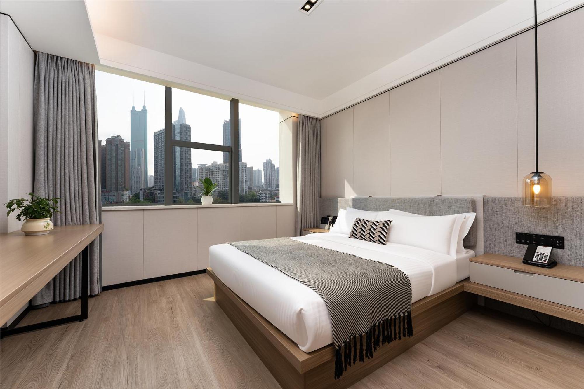 Cm Serviced Apartment Shenzhen Dongmen Buitenkant foto
